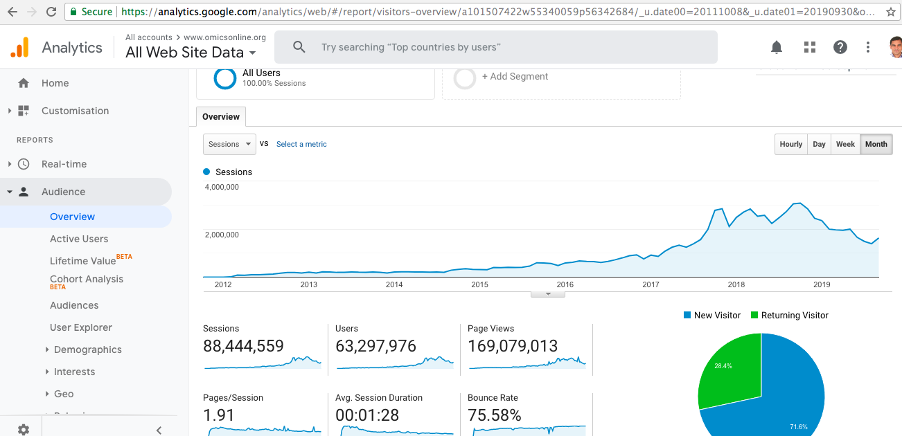 Visitor Analysis Report